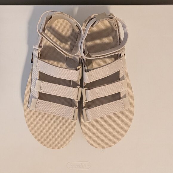 TEVA Flatform Mevia Sandals, Birch, Size 9 - Picture 2 of 4